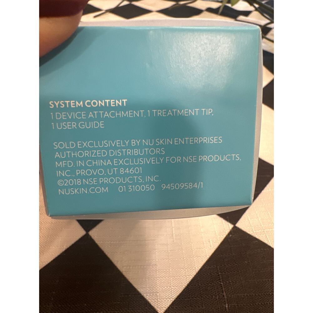 Nu Skin Ageloc Lumispa Accent Head Ideal Eyes Attachment open box - Picture 6 of 6
